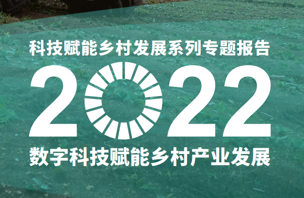 数字科技赋能乡村产业发展（2022年）