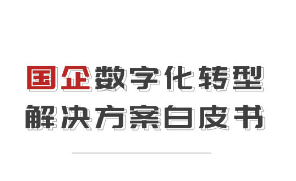国企数字化转型解决方案白皮书（2022年）