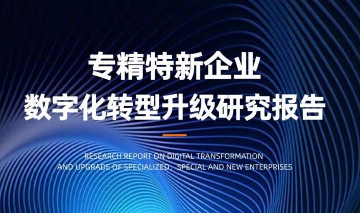 2023专精特新企业数字化转型升级研究报告