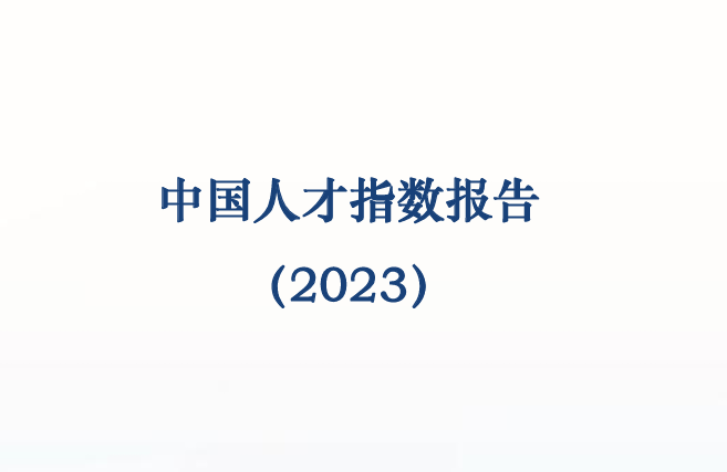 中国人才指数报告（2023）