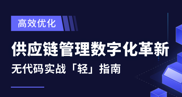 2024年供应链管理数字化革新——无代码实战「轻」指南报告