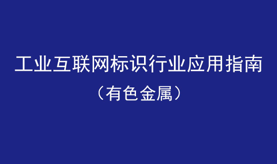 2024年工业互联网标识行业应用指南（有色金属）