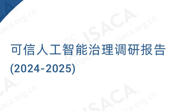 可信人工智能行业治理调研报告