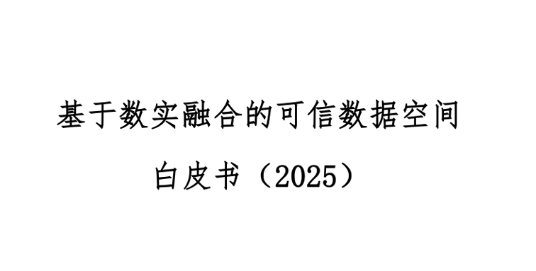 2025年基于数实融合的可信数据空间白皮书