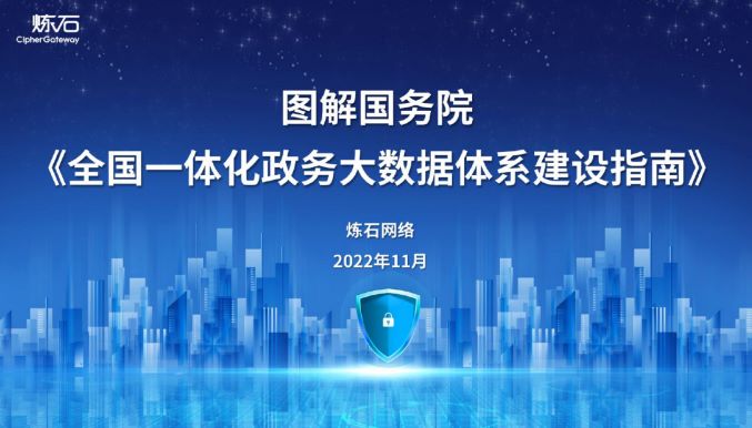 全国一体化政务大数据体系建设指南 附图解