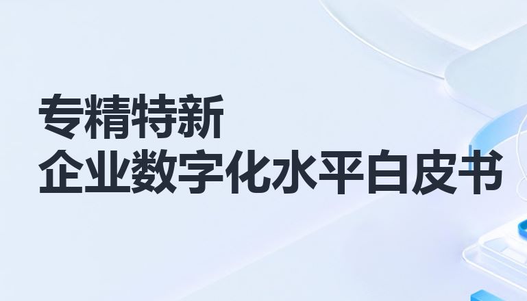 专精特新企业数字化水平白皮书