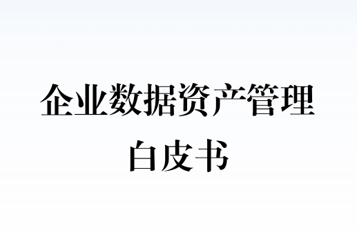 2024企业数据资产管理白皮书