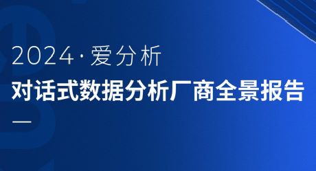 2024对话式数据分析厂商全景报告