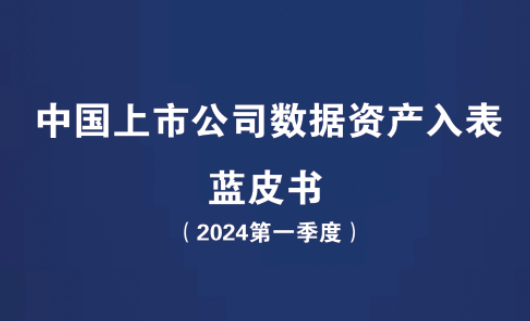 2024中国上市公司数据资产入表实践蓝皮书