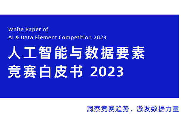 人工智能与数据要素竞赛白皮书2023