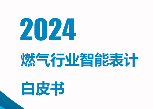 2024燃气行业智能表计白皮书