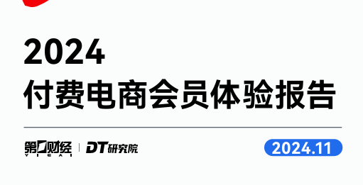 2024年付费电商会员体验报告