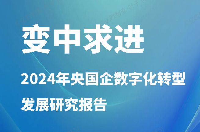 2024年央国企数字化转型发展研究报告