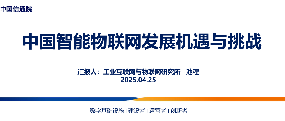 2025中国智能物联网发展机遇与挑战报告