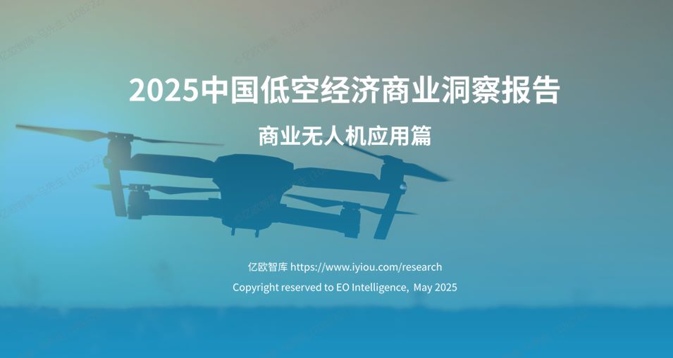 2025中国低空经济商业洞察报告（商业无人机应用篇）