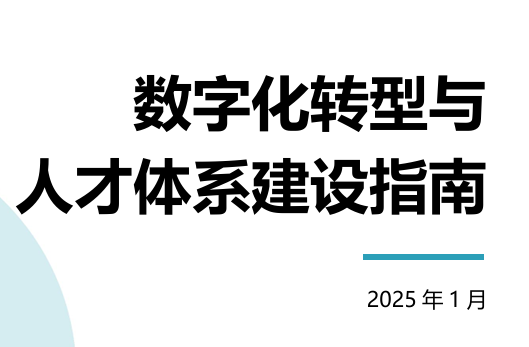 数字化转型与人才体系建设指南