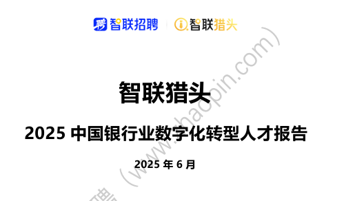 2025中国银行业数字化转型人才报告