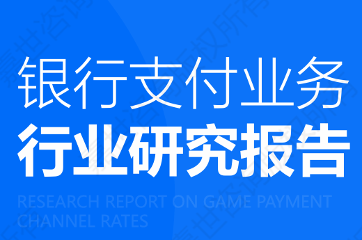 银行支付业务行业研究报告