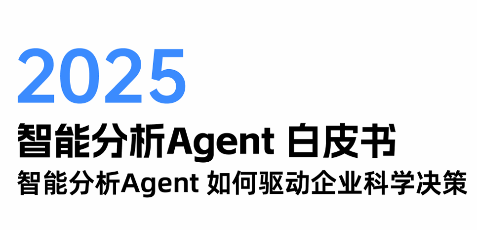 2025年智能分析Agent白皮书