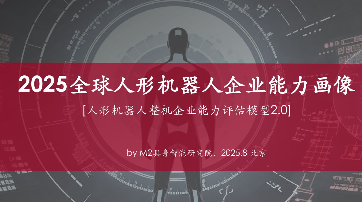 2025全球人形机器人企业能力画像