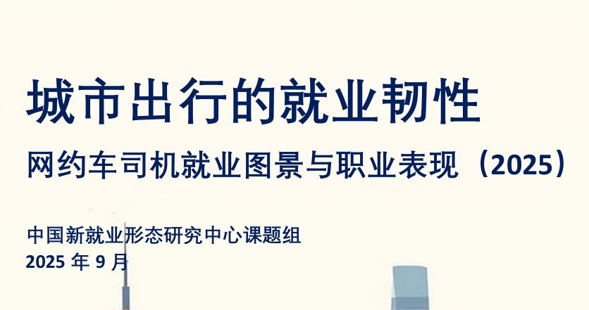 网约车司机就业图景与职业表现（2025）