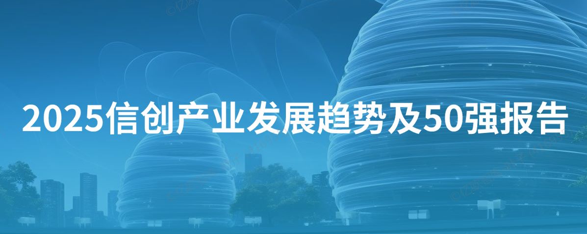 2025年信创产业发展趋势及50强报告