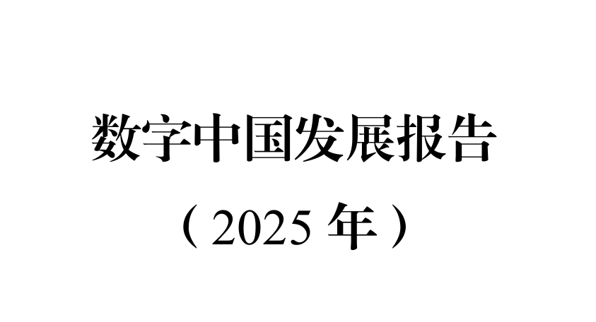 数字中国发展报告（2025年）