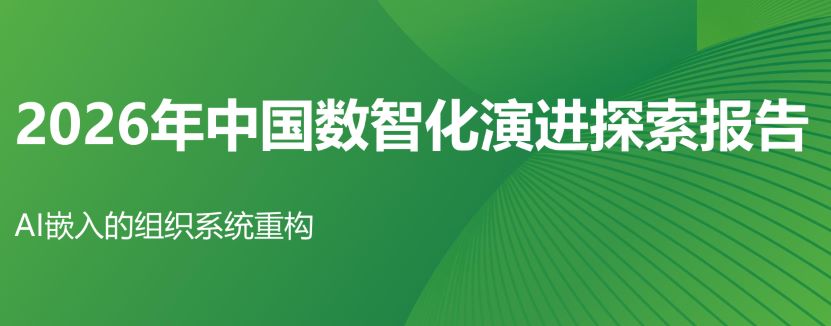 2026年中国数智化演进探索报告