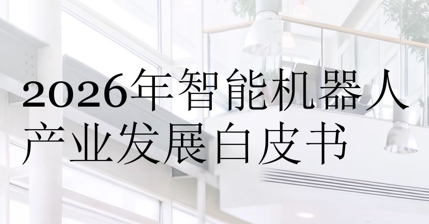 2026年智能机器人产业发展白皮书
