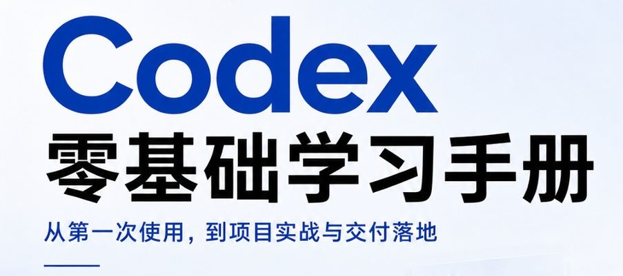 2026年Codex零基础学习手册